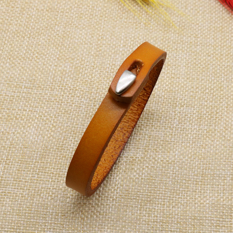 Wholesale Men's and women's vintage genuine leather bracelets